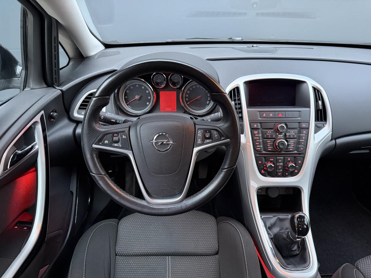 Opel Astra 1.6 16V Sport 5DRS 2010 Zwart Airco Apk Nap Navi