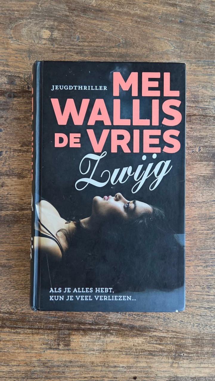 Jeugdthriller ' Zwijg' van Mel Wallis de Vries.