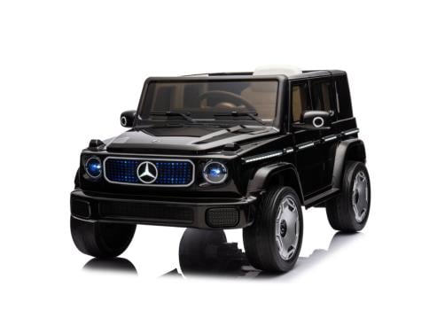 Elektrische Kinderauto 12V–Mercedes-Benz G-Klasse EQG | Zwart