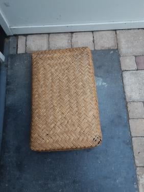 Rieten Vintage koffer