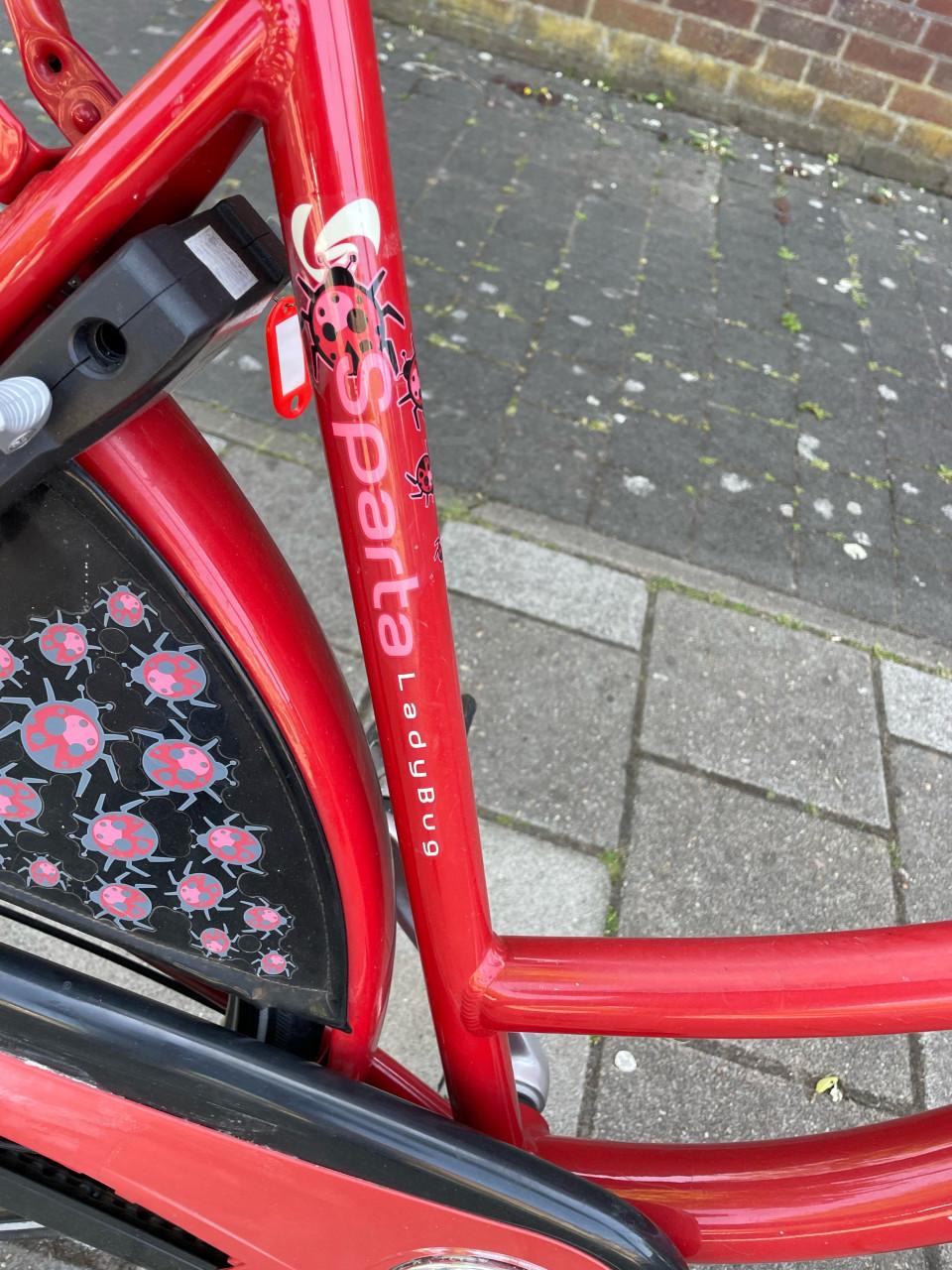 Damesfiets.