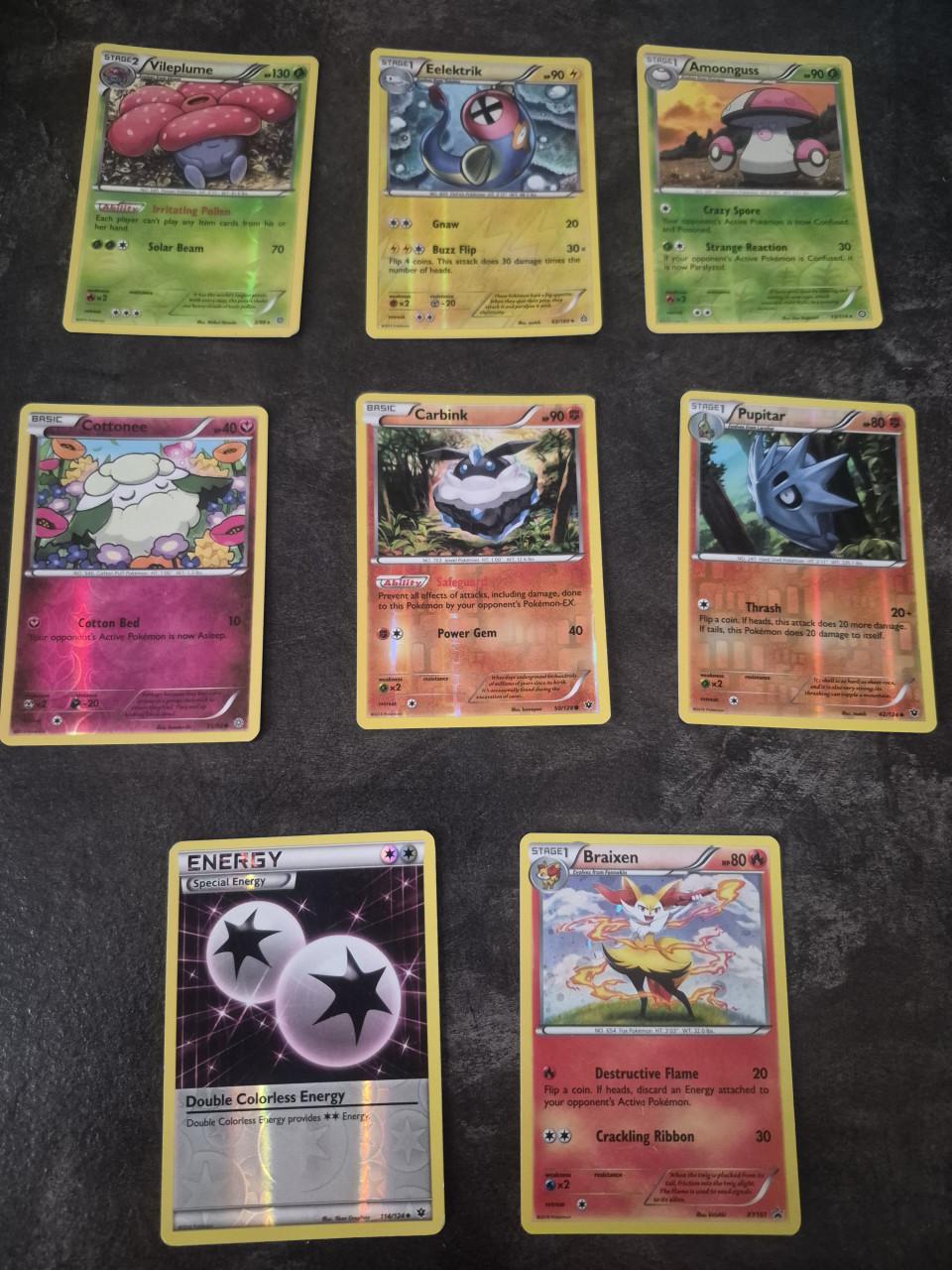 Nieuwe pokemonkaarten zeldzame