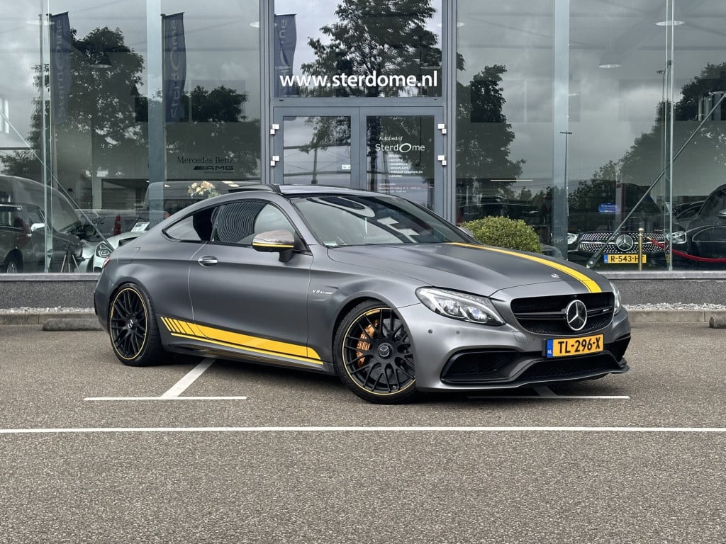 Mercedes-Benz C-Klasse coupé amg 63 s edition 1 v8 l panoramadak l memory l