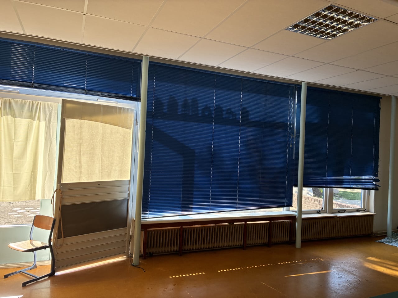 4 stuks kobaltblauwe luxaflex