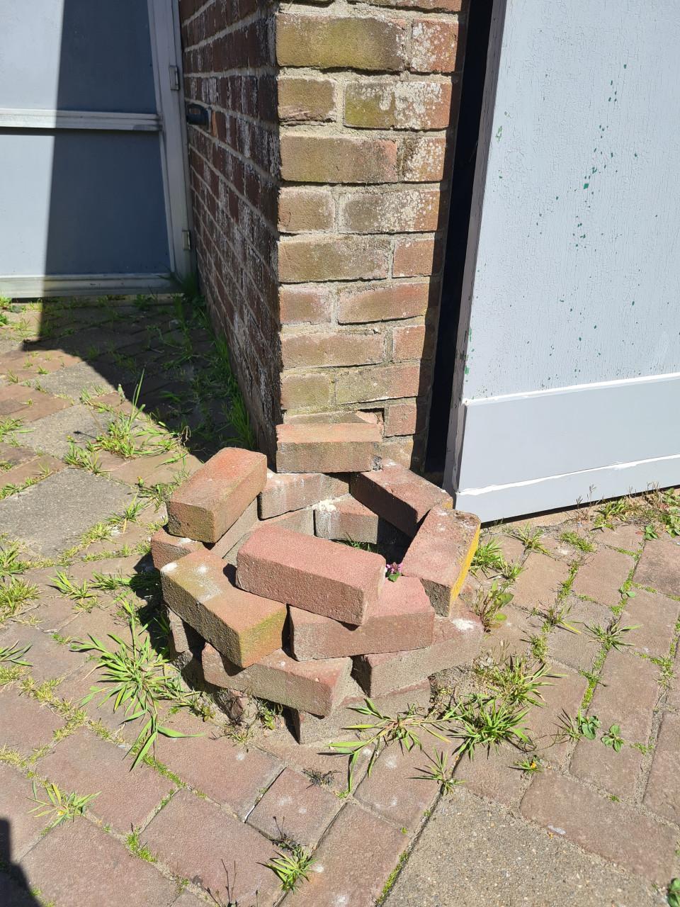 Gratis bakstenen (25 stuks)