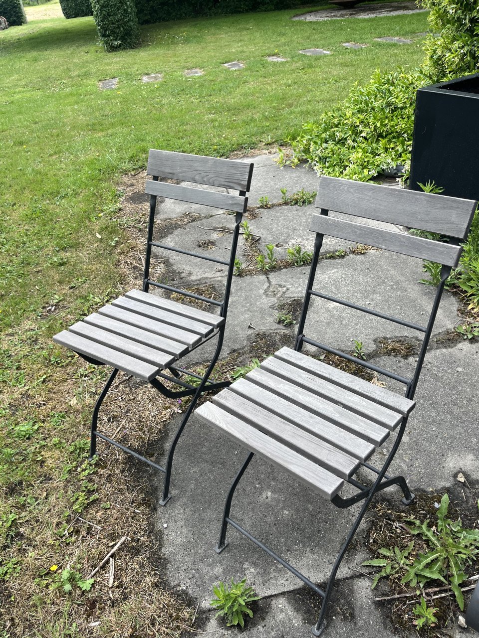 Bistro stoelen