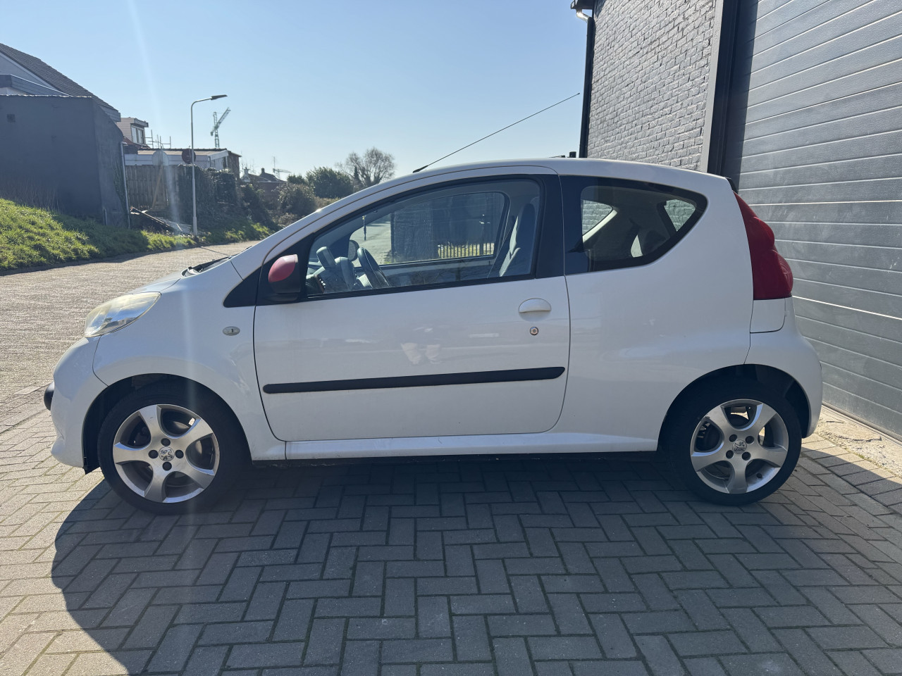 Peugeot 107 XR 1.0 12V 50KW 3Drs 2008 Wit Airco  Apk Nap