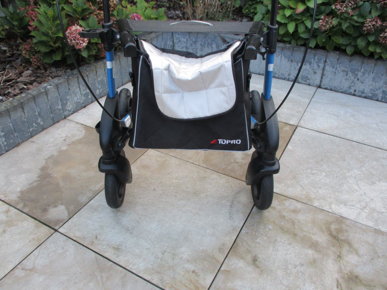 Zgan  Topro Troja 2G opvouwbare lichtgewicht rollator met zitje tas en ...