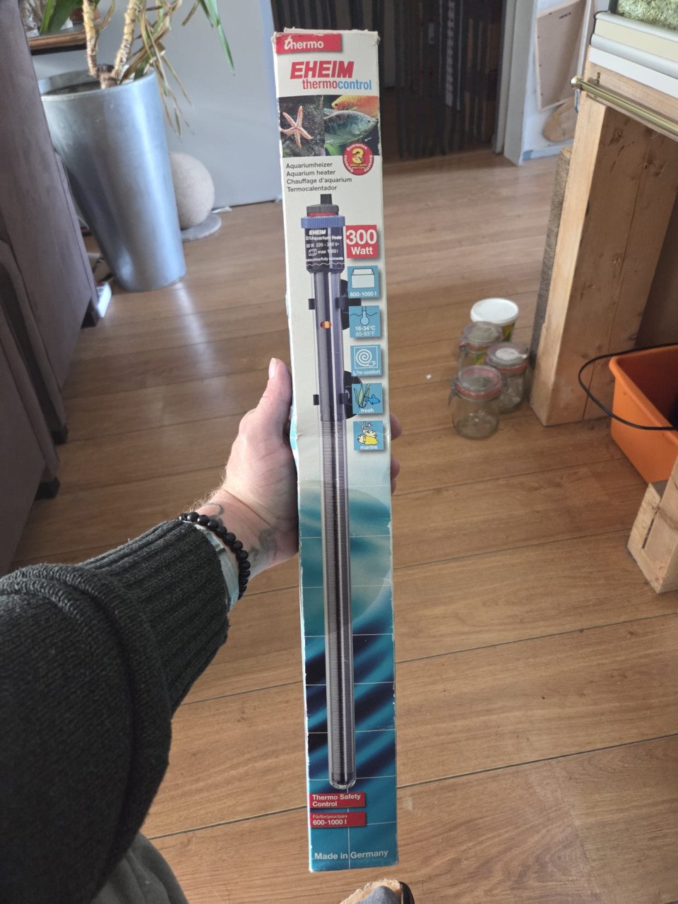2 meter aquarium met vissen, inrichting en techniek