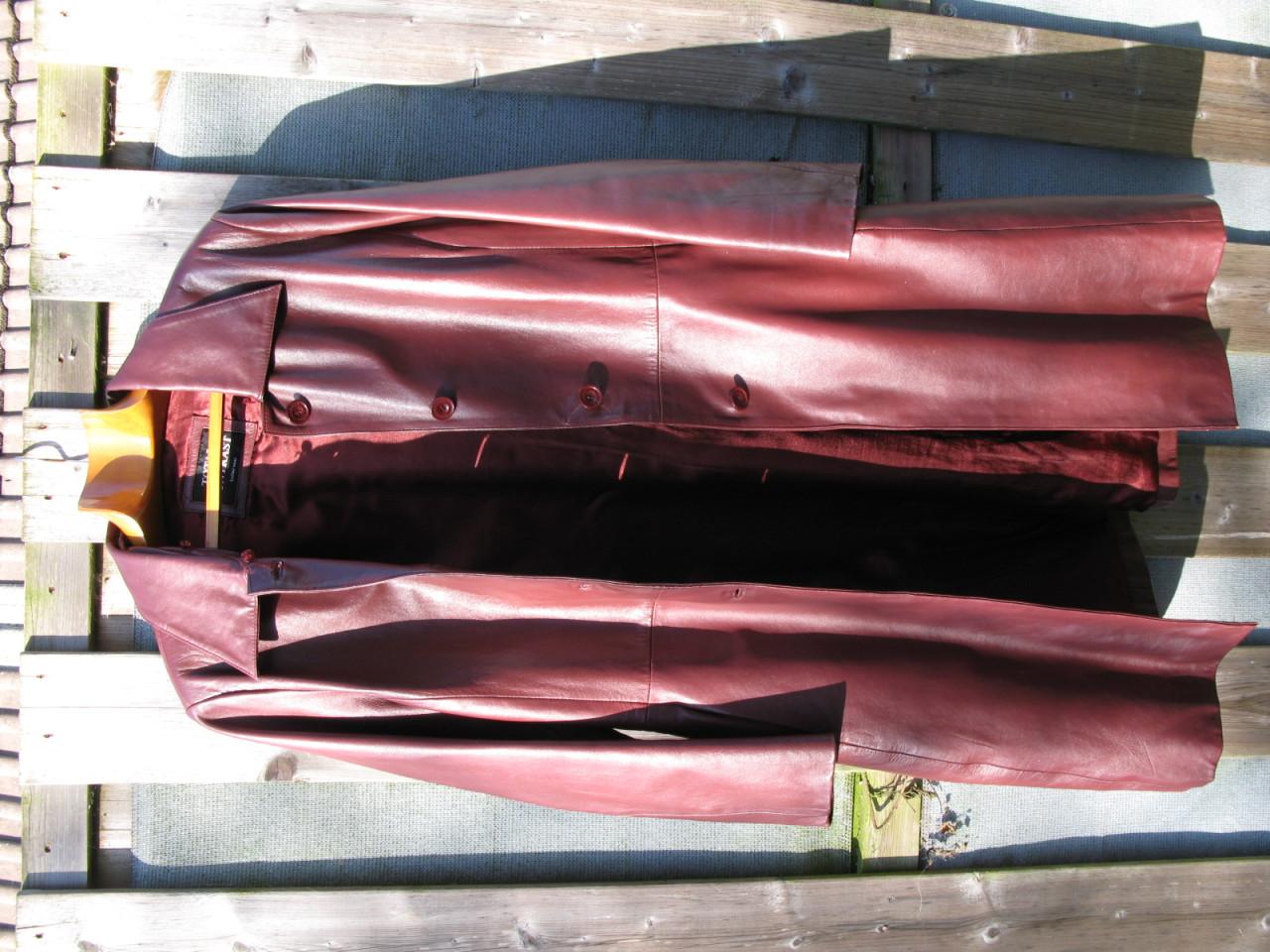 Lederen Jas 40/42