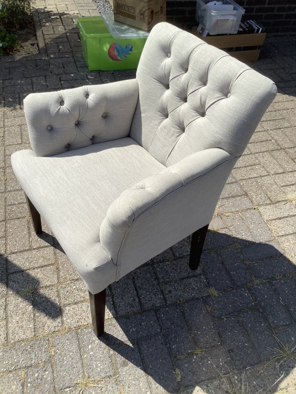 Armstoel, fauteuil, eetkamerstoel