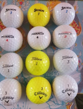 Golfballen mix