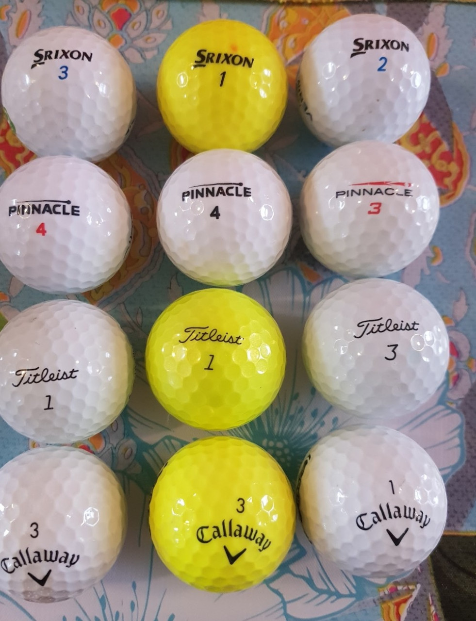 Golfballen mix