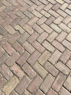 Gebakken klinkers 10 duimers keiformaat