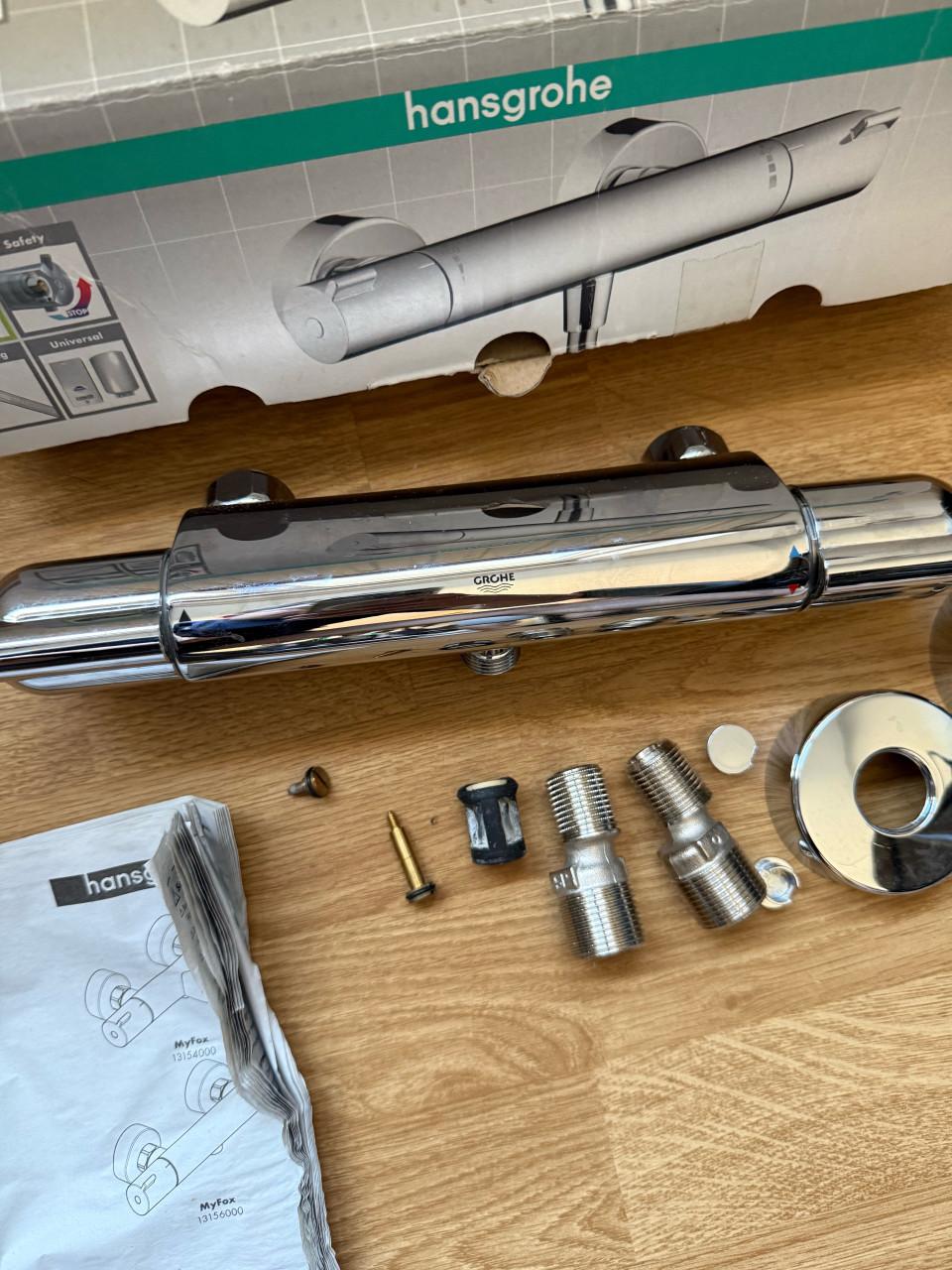 Grohe badkamer kraan met bon