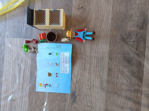 Playmobil konijnenhuis