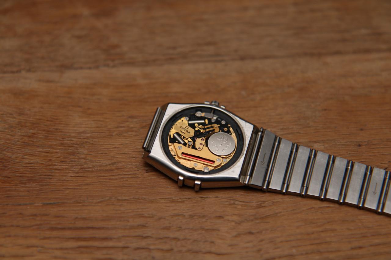 Vintage Omega Constelation (staal, zwarte wijzerplaat 32mm)