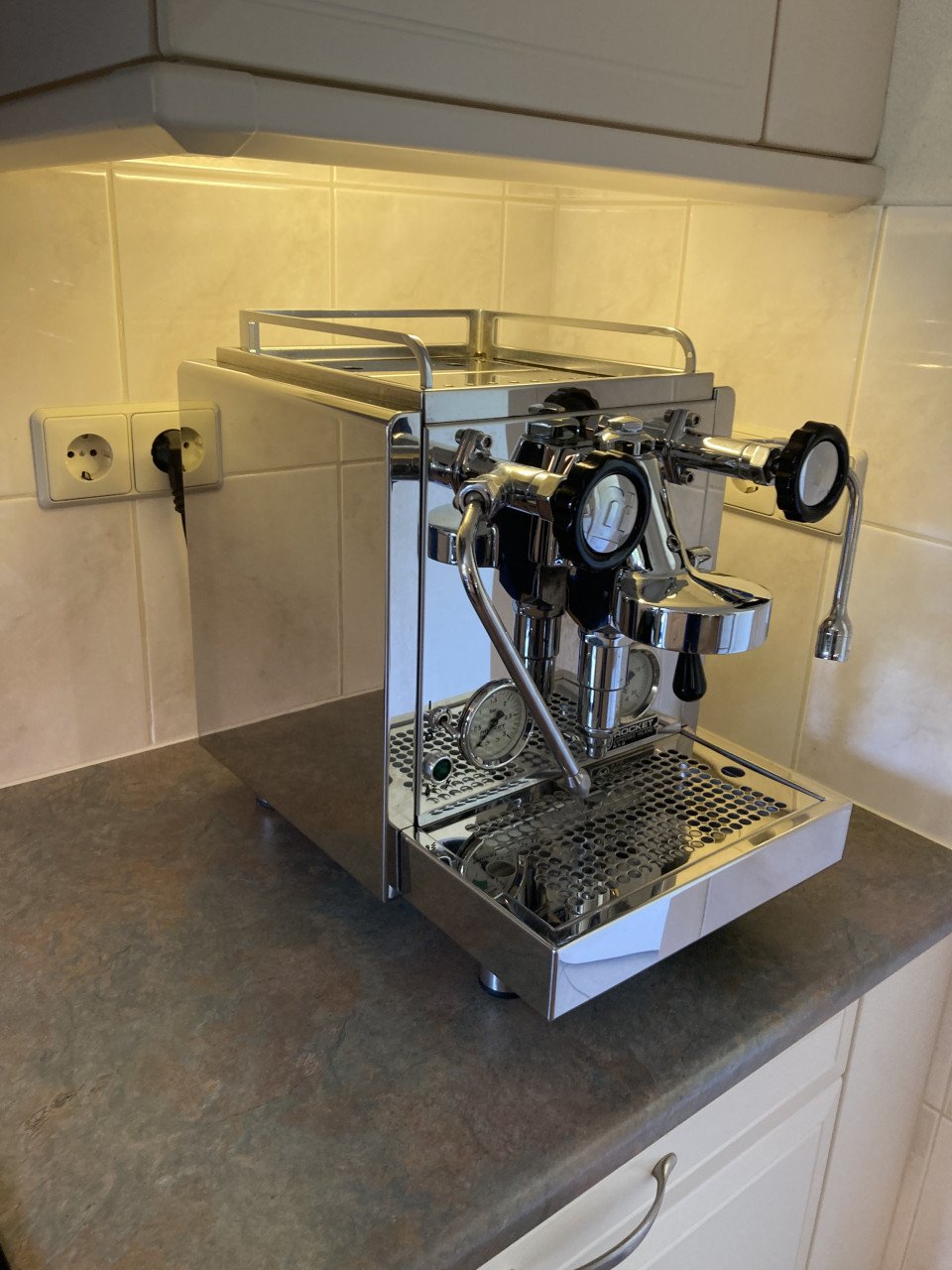 Rocket R58 (V2) espressomachine met dubbele boiler en PID