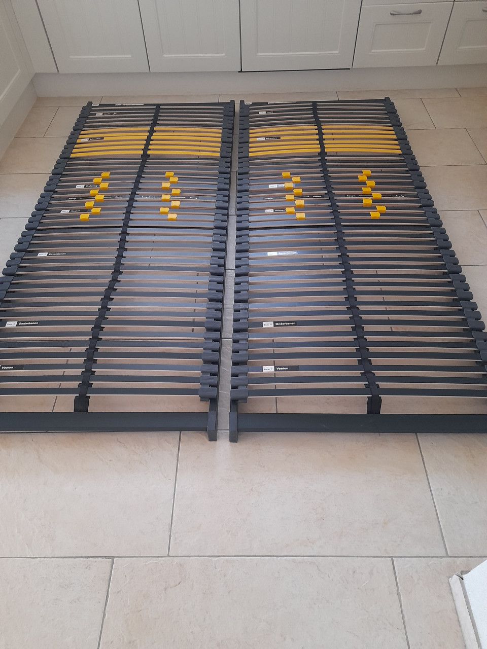 2 x Bossflex lattenbodem 80 x 200 ( in goede staat )
