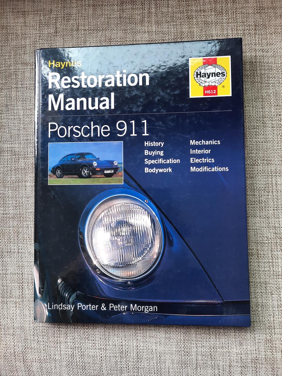 Porsche 911 restoration manual haynes