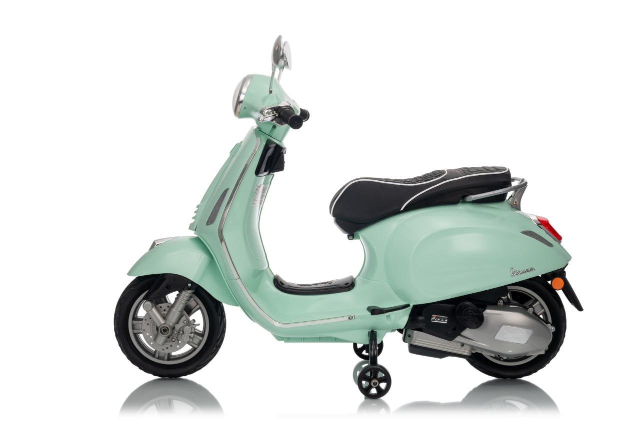 Elektrische Kinderscooter 12V – Vespa Primavera | MintGroen