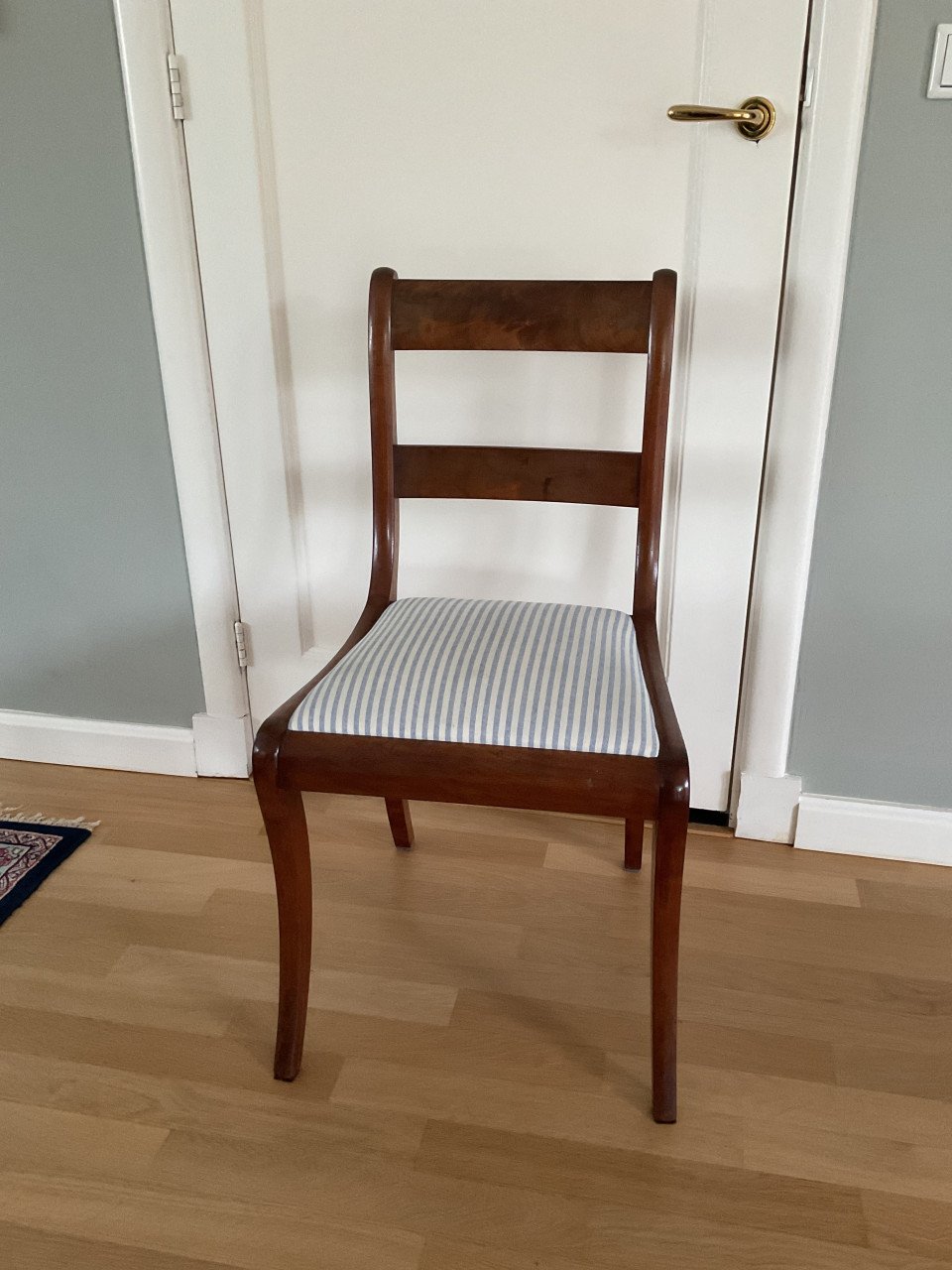 6 antieke mahoniehouten stoelen