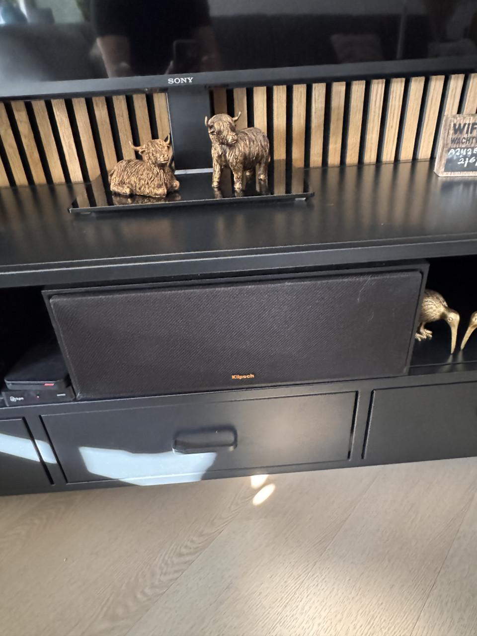 Te koop nette stereo set