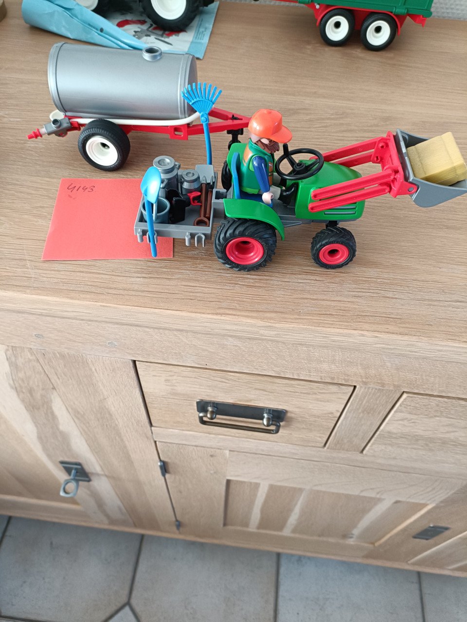 Playmobil kleine tractor