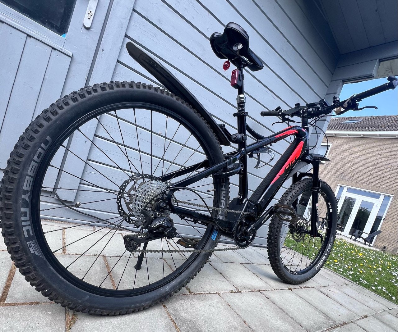 Elektrische mountainbike  Met een nieuwe 720 Wh accu en een 80 Nm koppel go