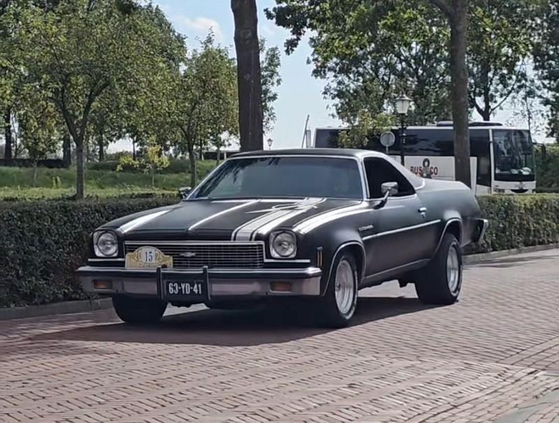 Chevrolet el Camino 1973 '' black beauty"