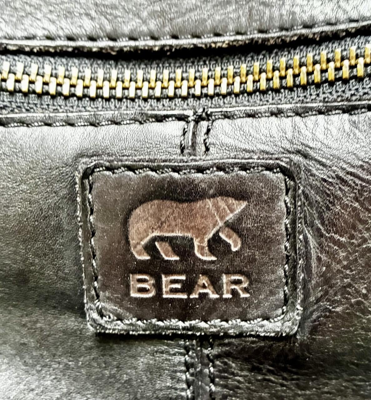 Bear lederen rug / schoudertas