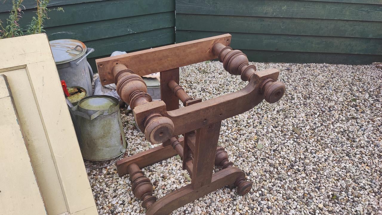 Eiken Salontafel en eettafel