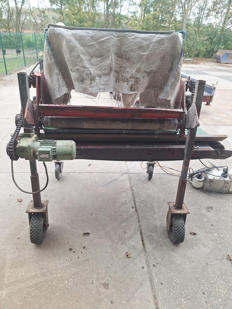 Amac rollerbank met vernevelaar