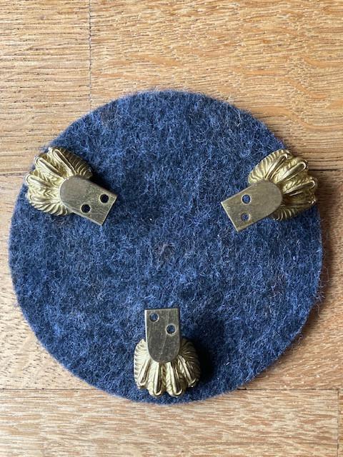 Koperen Kandelaartjes - visitekaartjeshouder, -en driepoot