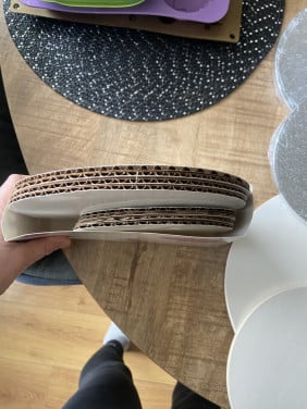 Verschillende cake circles, cake drum taart plateau