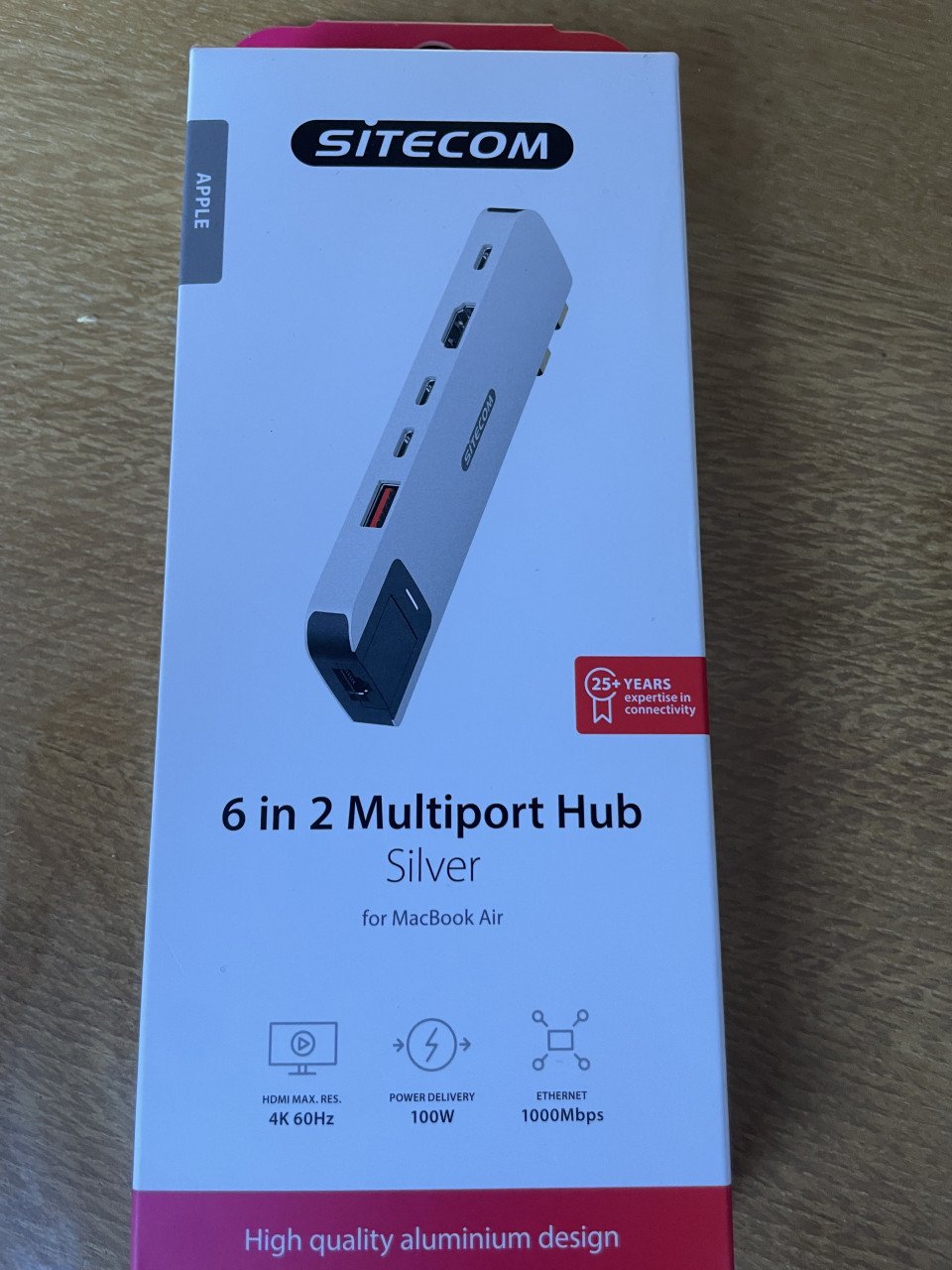 Multipoort hub Macbook air