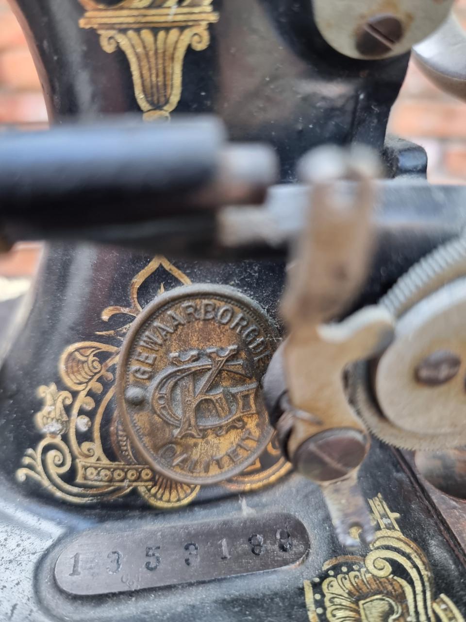 Vintage Singer naaimachine