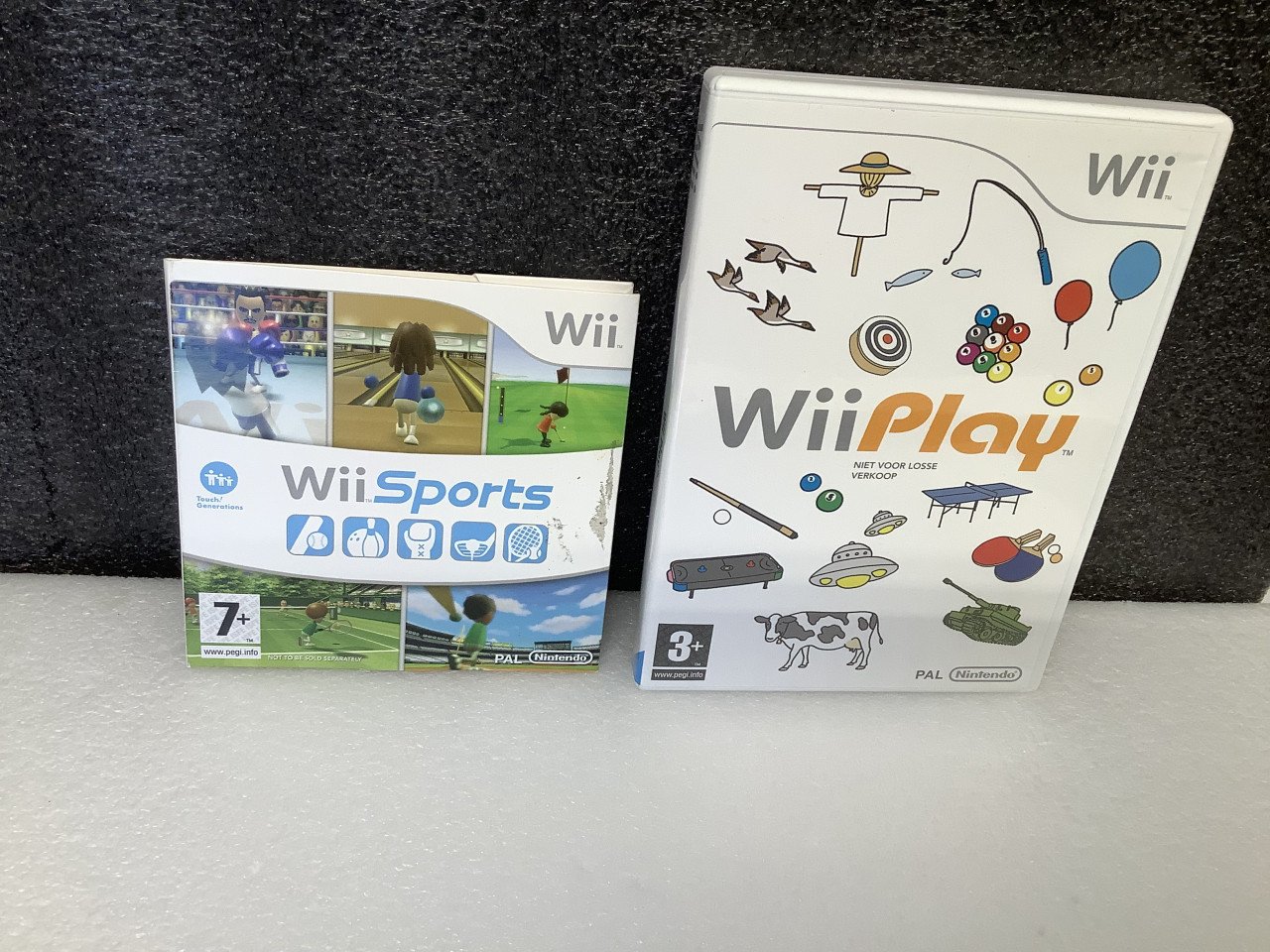 Nintendo Wii console met controller en Wii Sports en Wii play