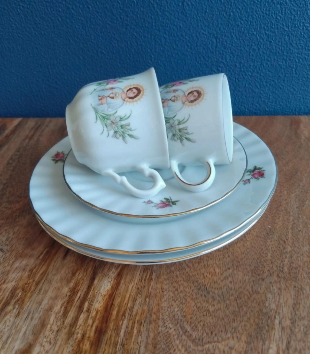 Antiek Porselein Bavaria Heilige Communie