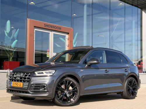 Audi Q5 2.0 tfsi quattro s-line | luchtvering | b&o | pano | leder | 360 | 