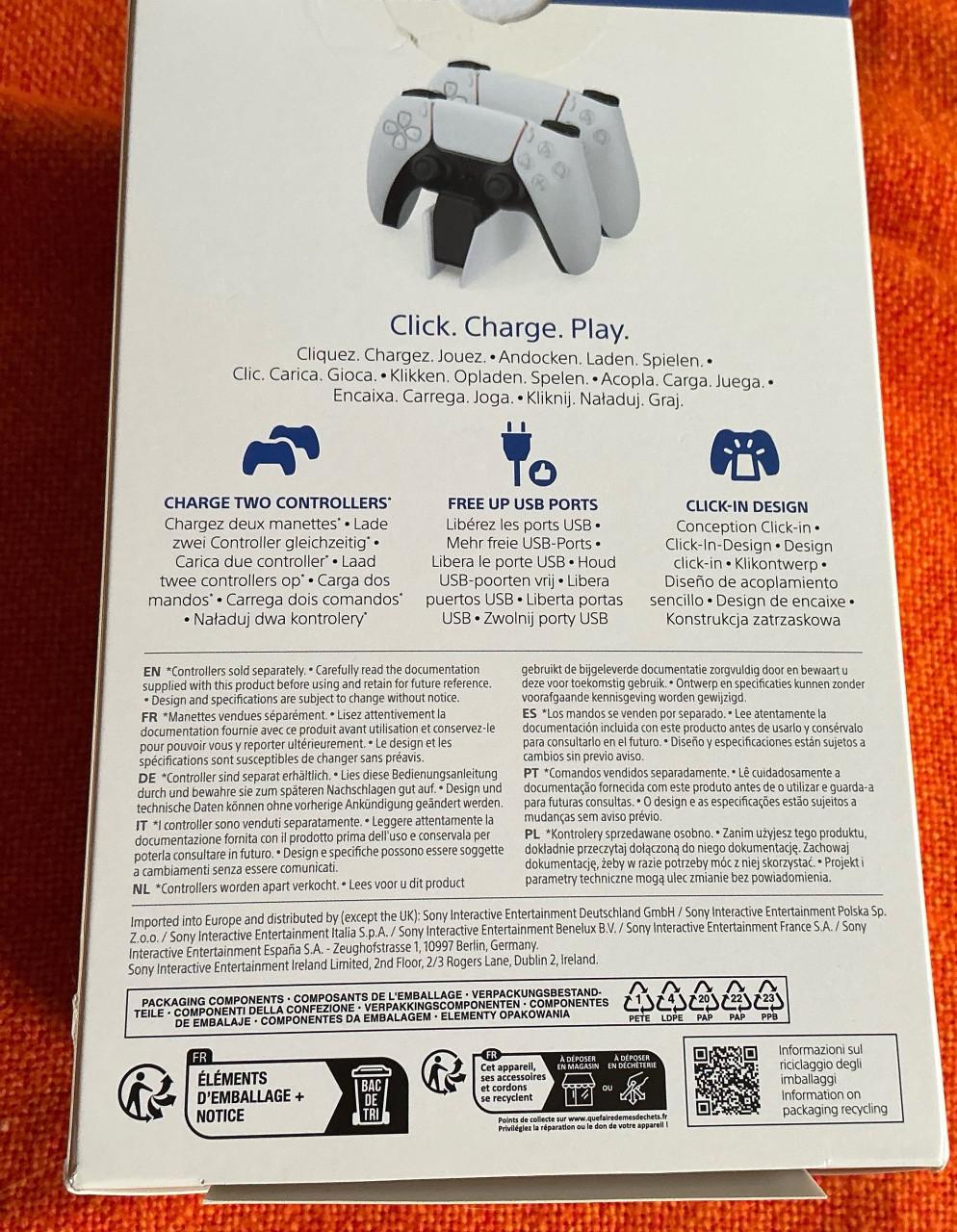 Sony playstatio ps5 dualsense  charging station