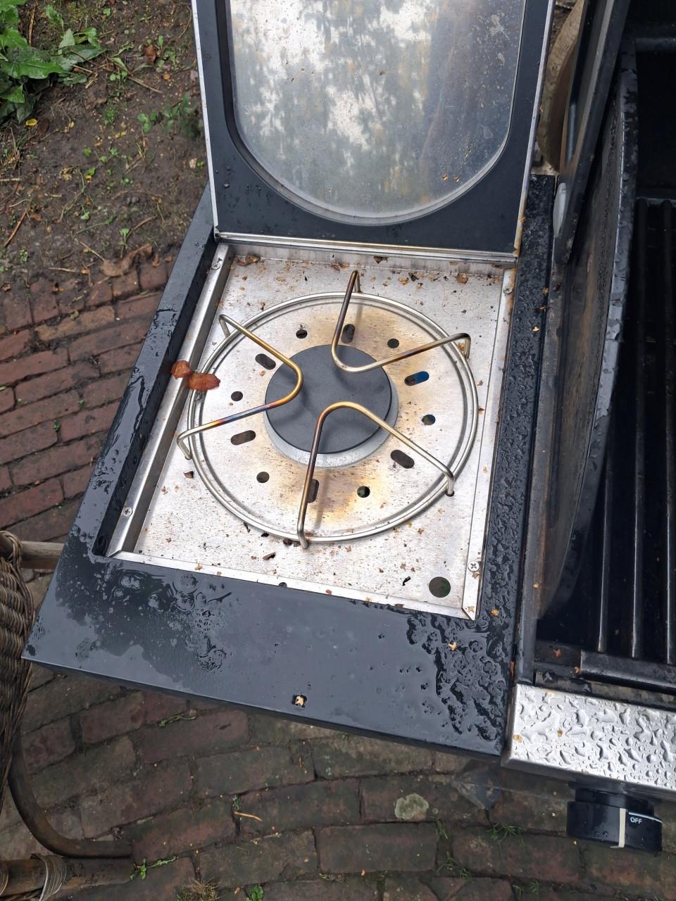 Barbecue op gas