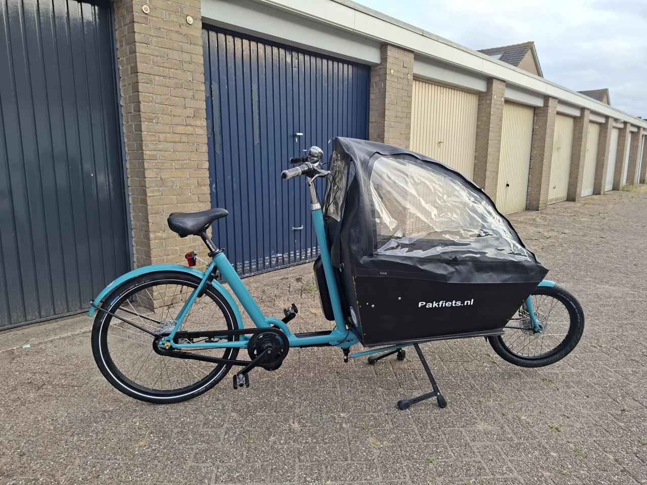 Elektrische Bakfiets.nl cargo long met veel extra's