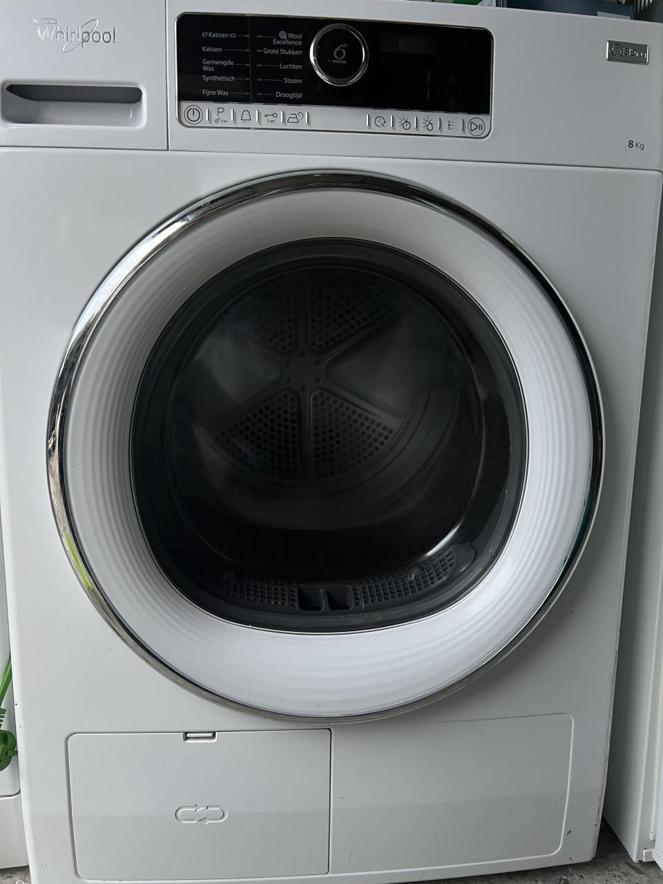 Warmtepomp Droger 8 kg. Energieklasse A++