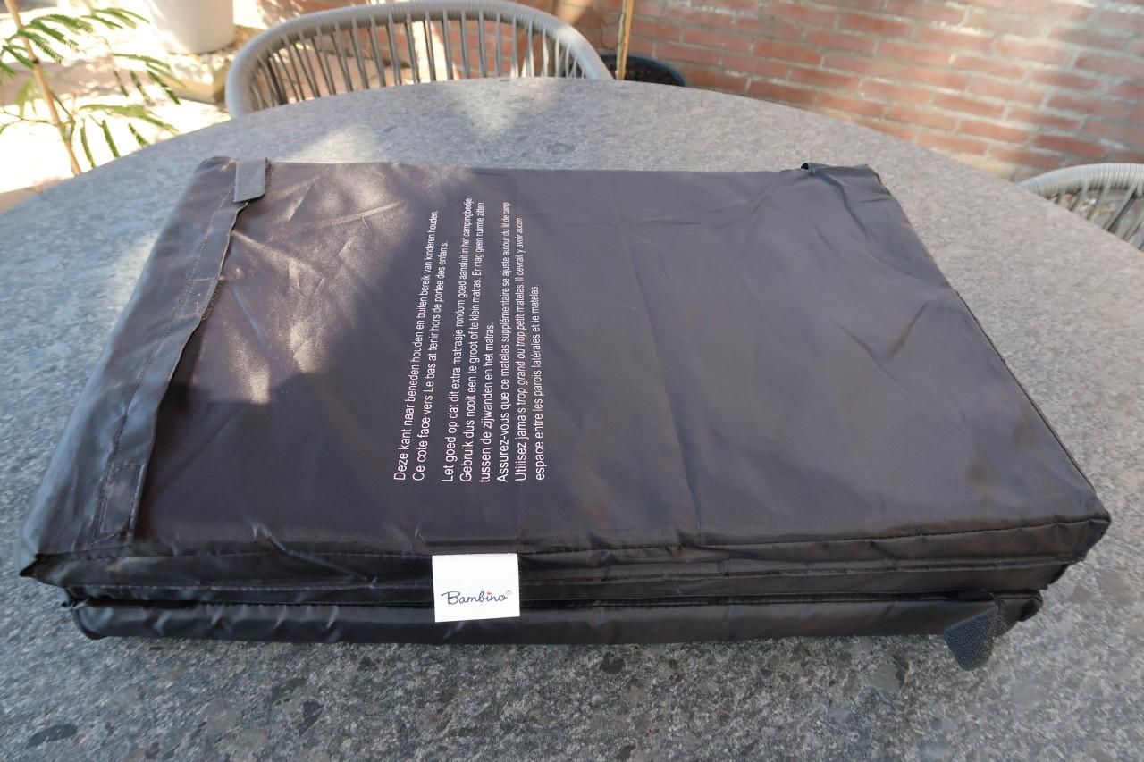 Campingbed matrasje 60 X 120 cm voor €10,00, schoon en amper gebruikt
