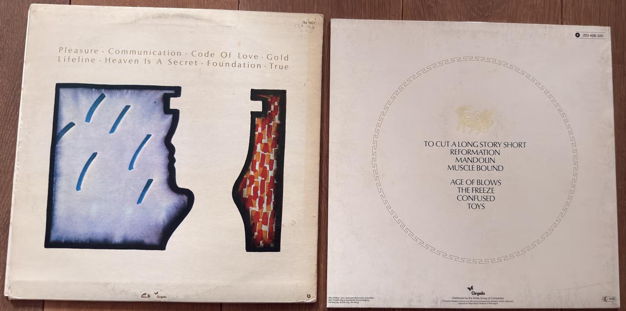 2 Lp's van Spandau Ballet