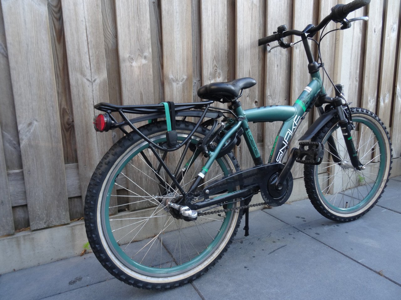 Loekie Snake 22 inch jongensfiets 3 versnellingen