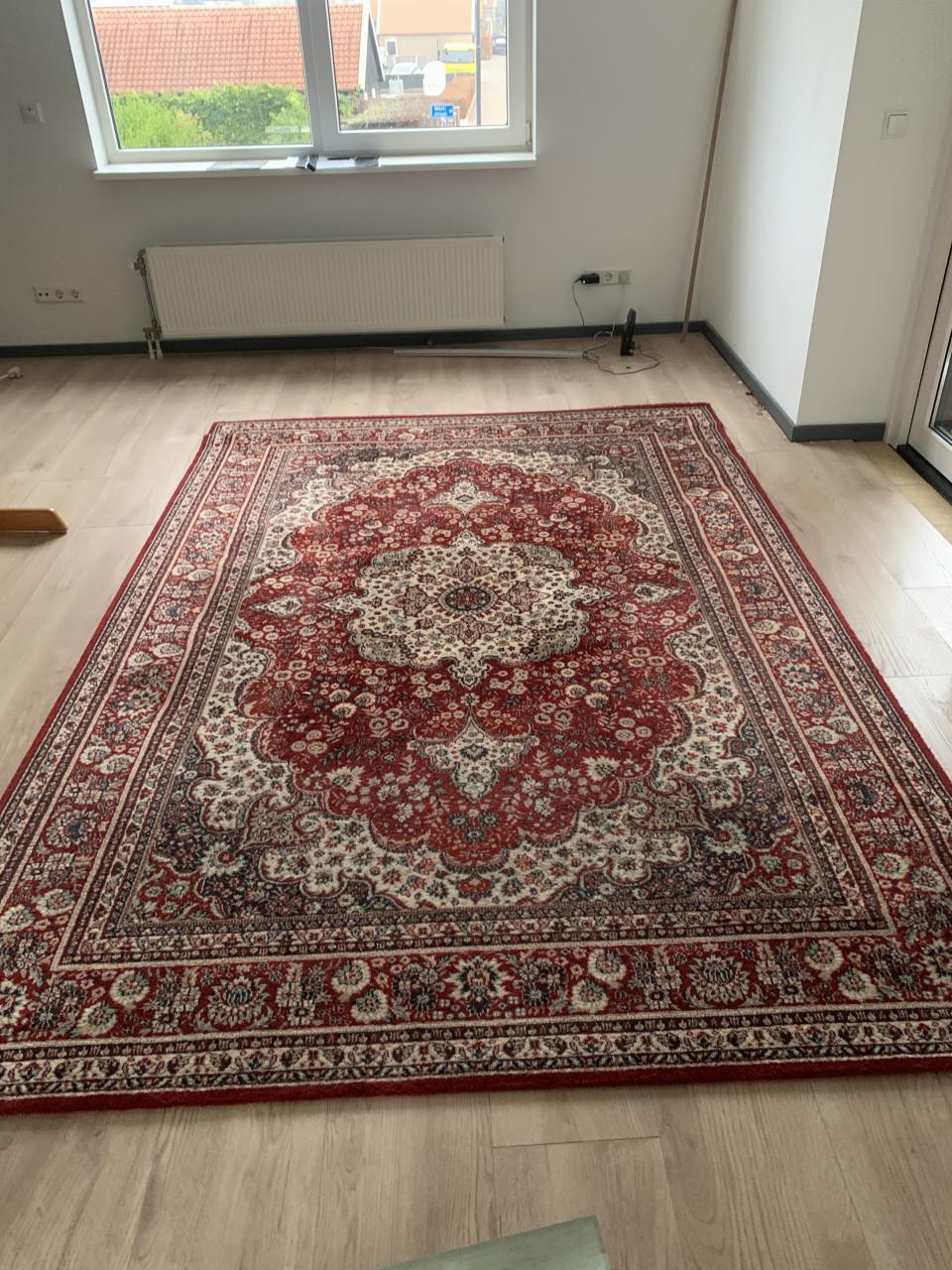 Vintage kleed met mooie kleuren