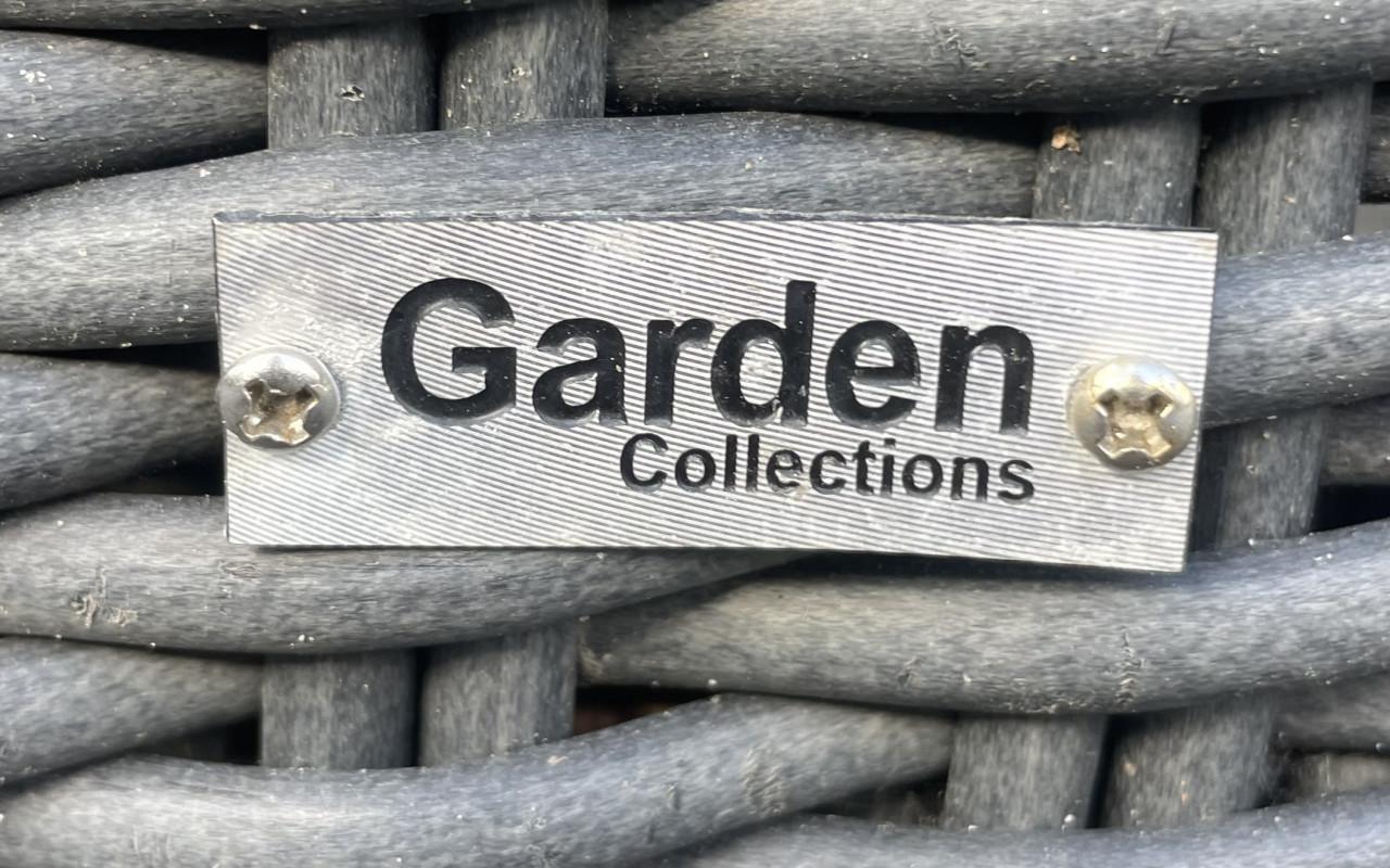 Tuinset met 6 stoelen en dikke kussens verstelbare stoelen