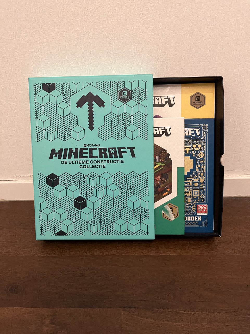 Minecraft boeken in box